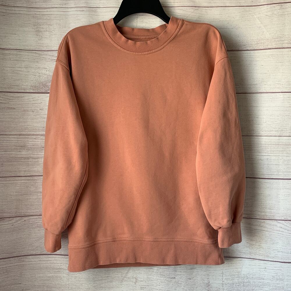 Lululemon Perfectly Oversized Crew Sweatshirt Pink Savannah Pullover